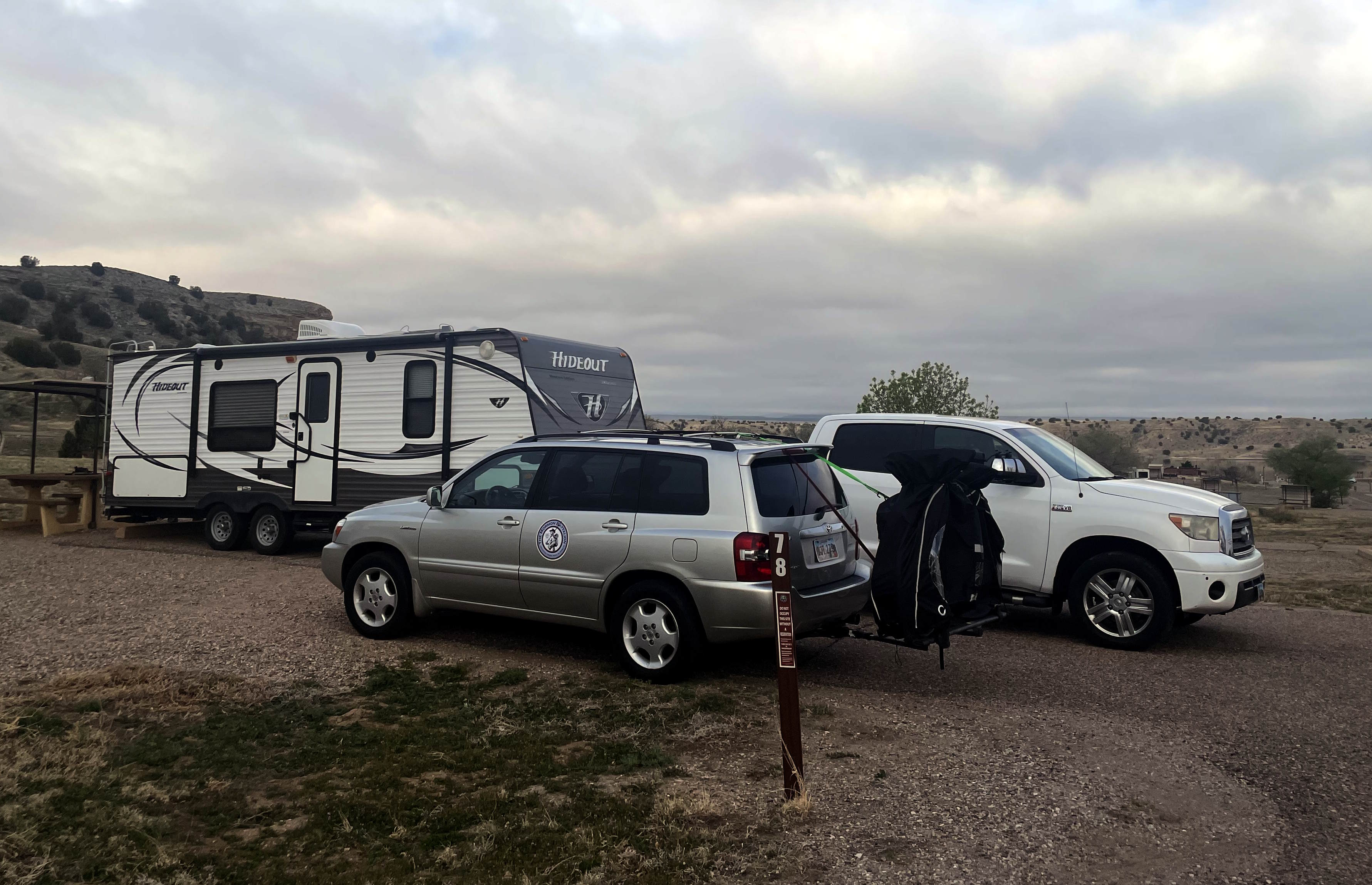 Our First Camp Spot